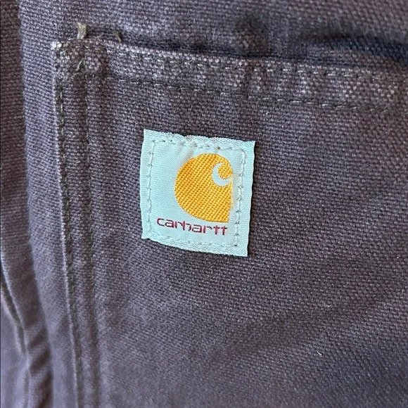 Purple Carhartt Insulated coat - Picture 2 of 6